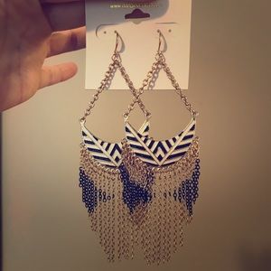 Amrita Singh statement earrings, NWT.